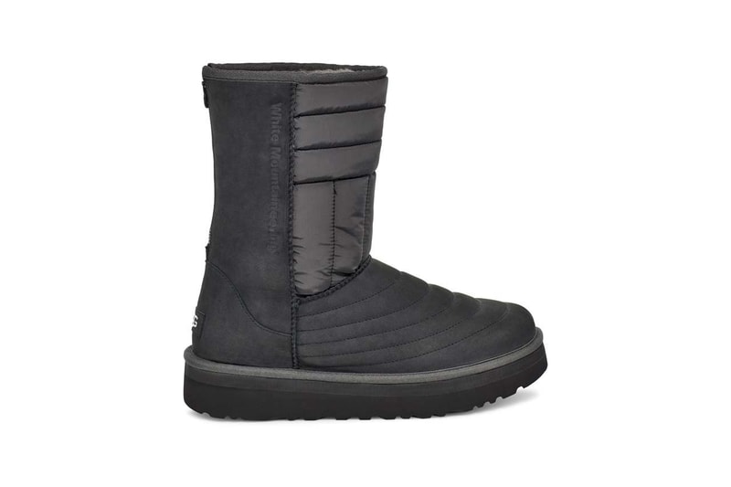 ugg white mountaineering fall winter 2020 collaboration runway show paris fashion week shoes footwear boots slipper