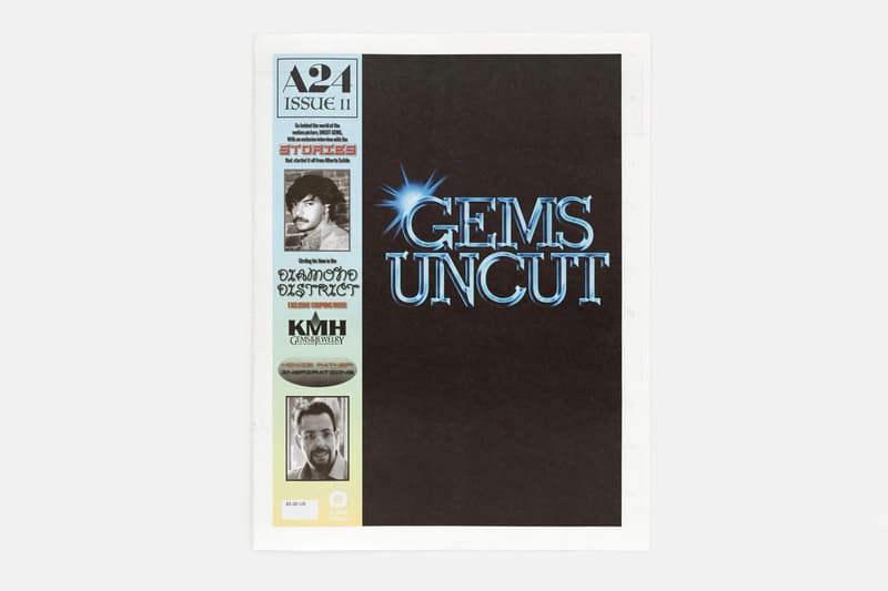 A24 Releases 'Uncut Gems' Merchandise winning bet ball furby KMH pendant zine josh benny safdie adam sandler diamond grading chart