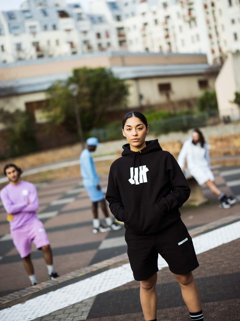 UNDEFEATED Spring 2020 Lookbook la brea james bond clothes summer editorial eddie cruz accessories five strike logo