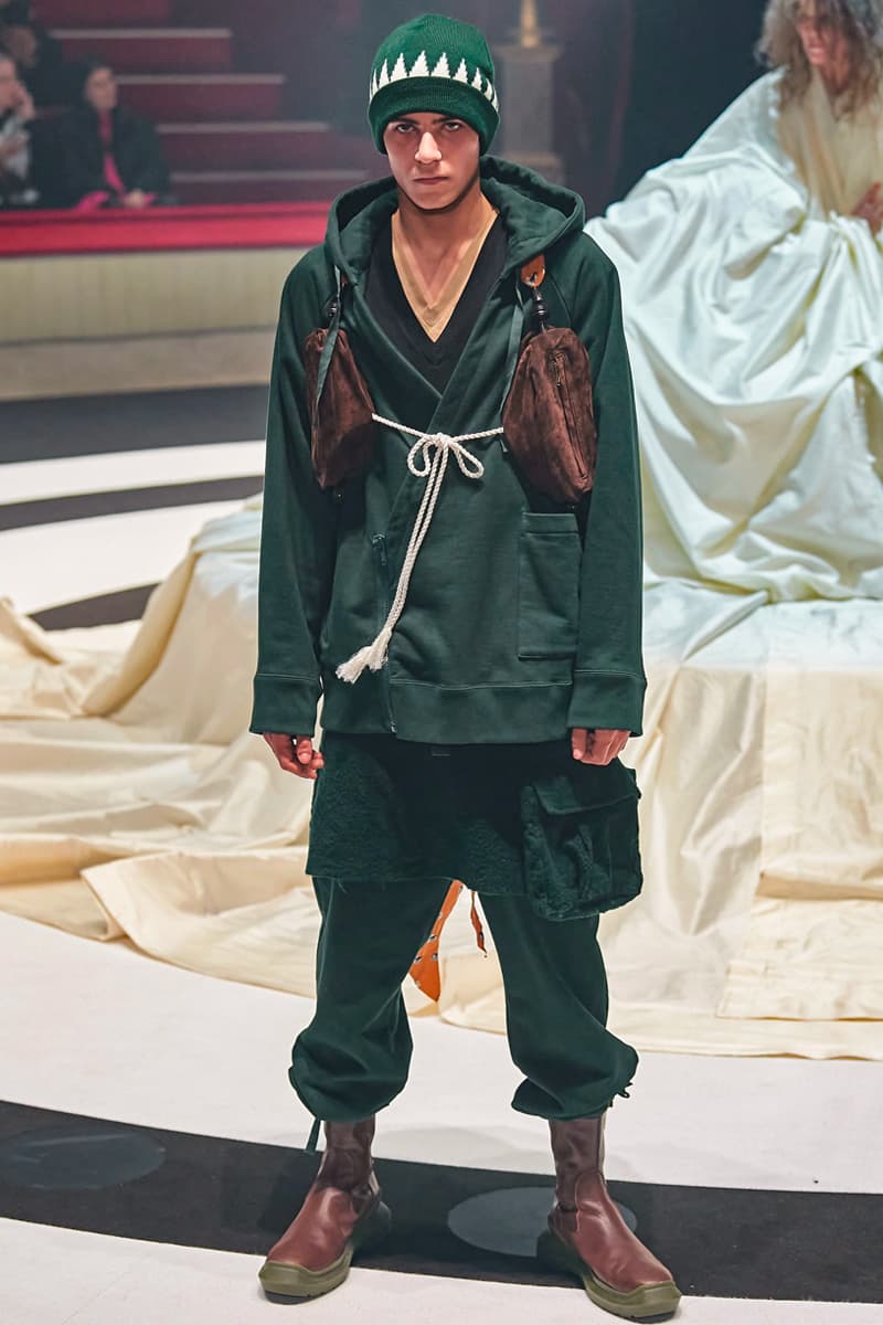 UNDERCOVER Fallen Man Fall Winter 2020 Runway Collection Paris Fashion Week throne of Blood Akira Kurosawa Jun Takahashi Info Release Date Look Image Full