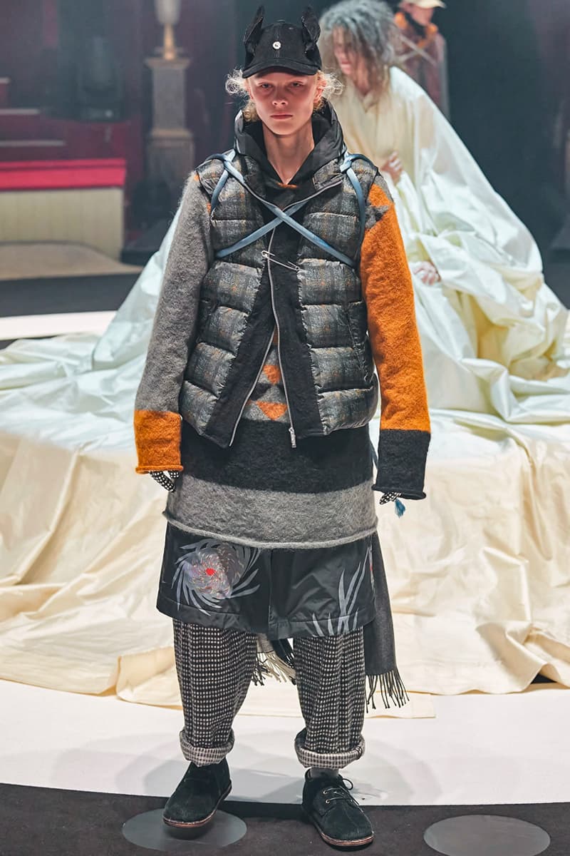 UNDERCOVER Fallen Man Fall Winter 2020 Runway Collection Paris Fashion Week throne of Blood Akira Kurosawa Jun Takahashi Info Release Date Look Image Full