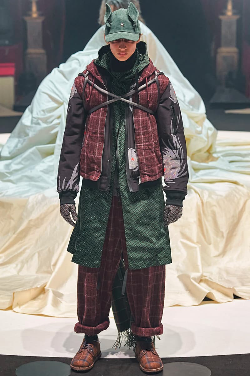 UNDERCOVER Fallen Man Fall Winter 2020 Runway Collection Paris Fashion Week throne of Blood Akira Kurosawa Jun Takahashi Info Release Date Look Image Full