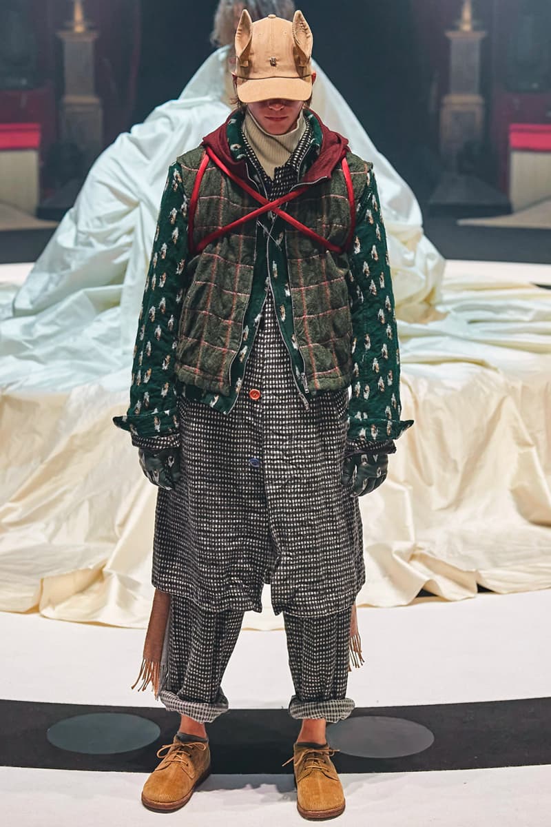 UNDERCOVER Fallen Man Fall Winter 2020 Runway Collection Paris Fashion Week throne of Blood Akira Kurosawa Jun Takahashi Info Release Date Look Image Full