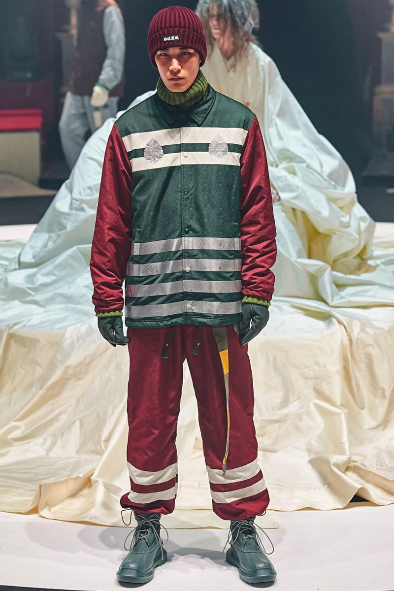 UNDERCOVER Fallen Man Fall Winter 2020 Runway Collection Paris Fashion Week throne of Blood Akira Kurosawa Jun Takahashi Info Release Date Look Image Full