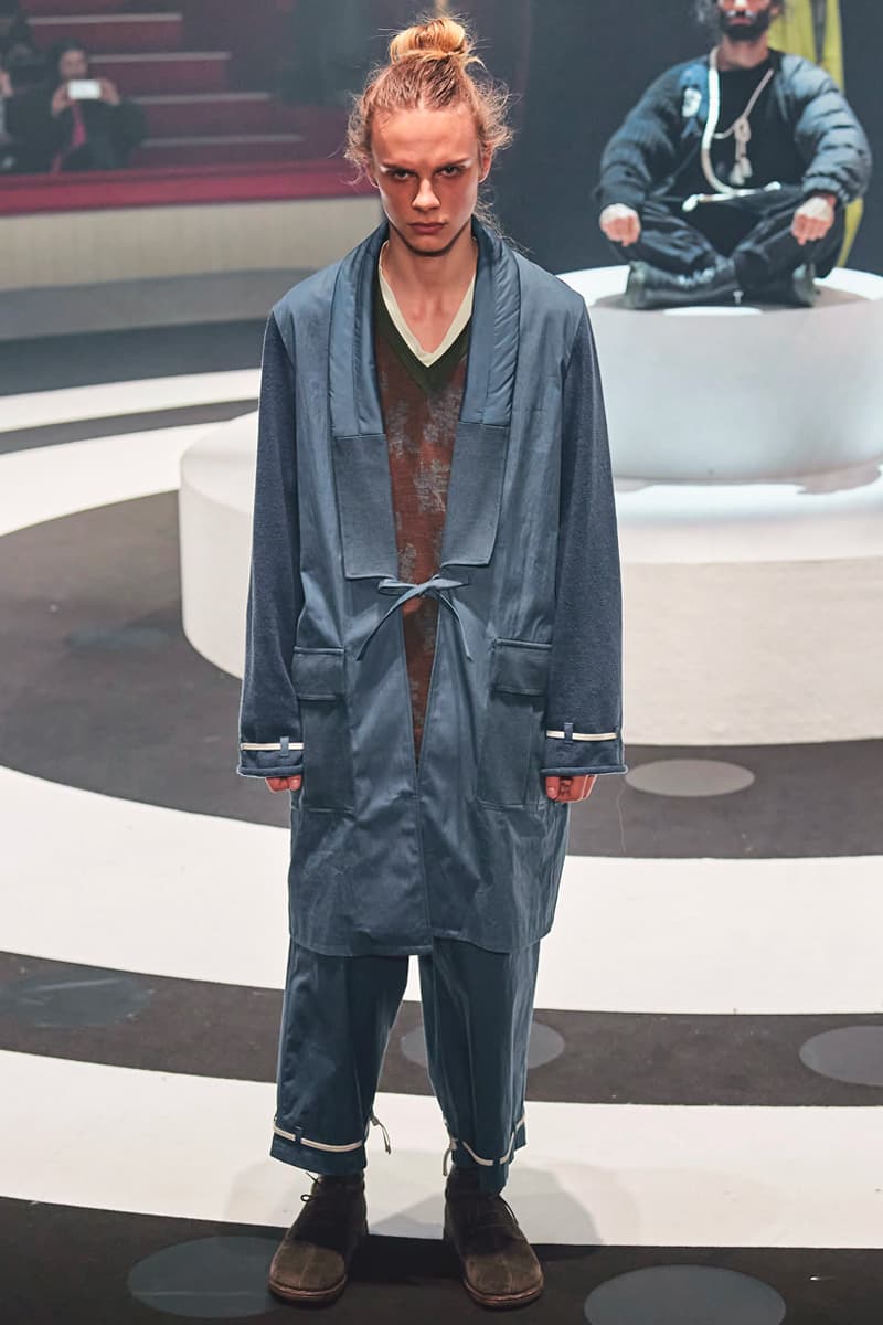 UNDERCOVER Fallen Man Fall Winter 2020 Runway Collection Paris Fashion Week throne of Blood Akira Kurosawa Jun Takahashi Info Release Date Look Image Full