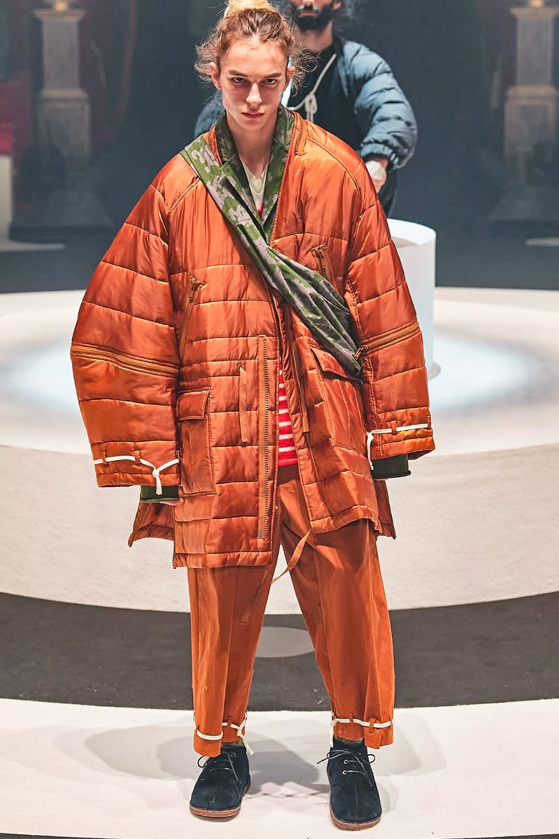 UNDERCOVER Fallen Man Fall Winter 2020 Runway Collection Paris Fashion Week throne of Blood Akira Kurosawa Jun Takahashi Info Release Date Look Image Full