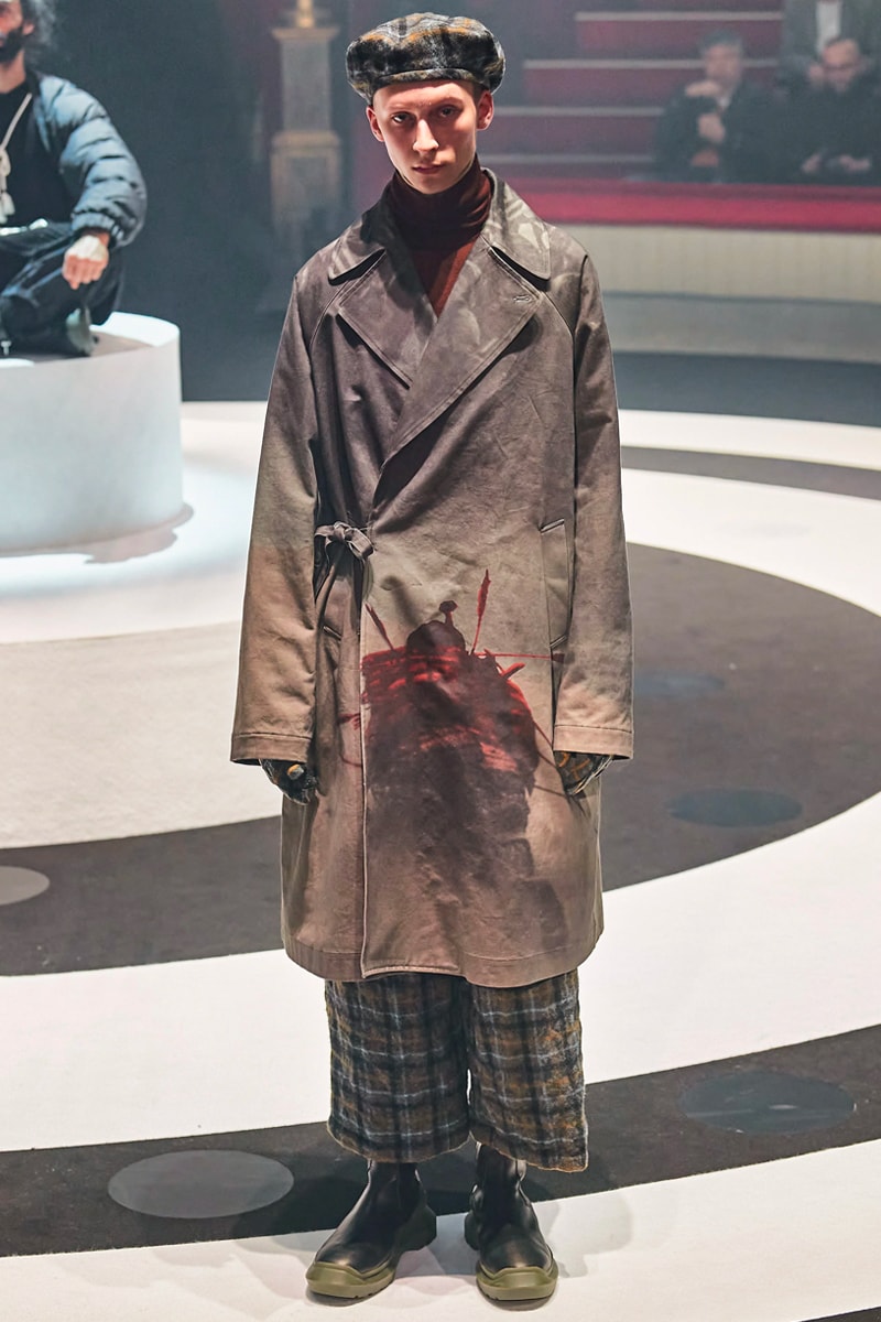 UNDERCOVER Fallen Man Fall Winter 2020 Runway Collection Paris Fashion Week throne of Blood Akira Kurosawa Jun Takahashi Info Release Date Look Image Full