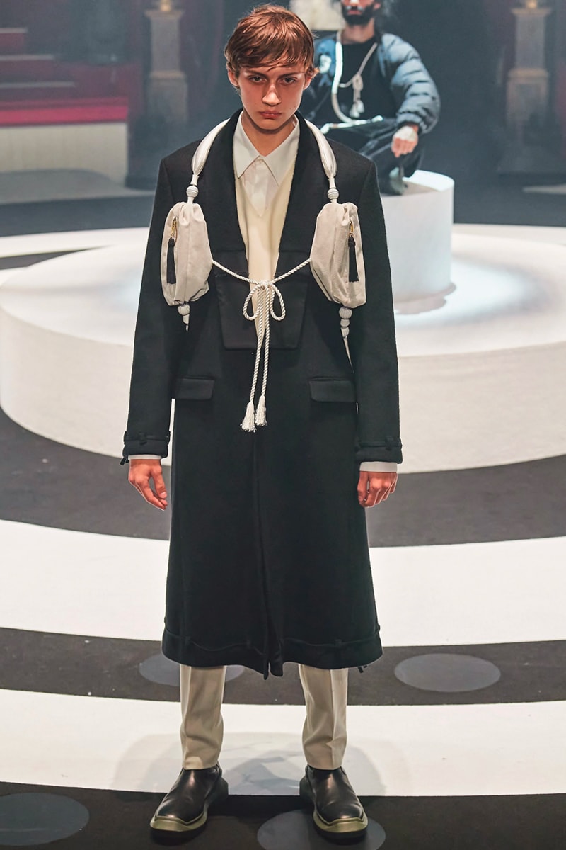 UNDERCOVER Fallen Man Fall Winter 2020 Runway Collection Paris Fashion Week throne of Blood Akira Kurosawa Jun Takahashi Info Release Date Look Image Full