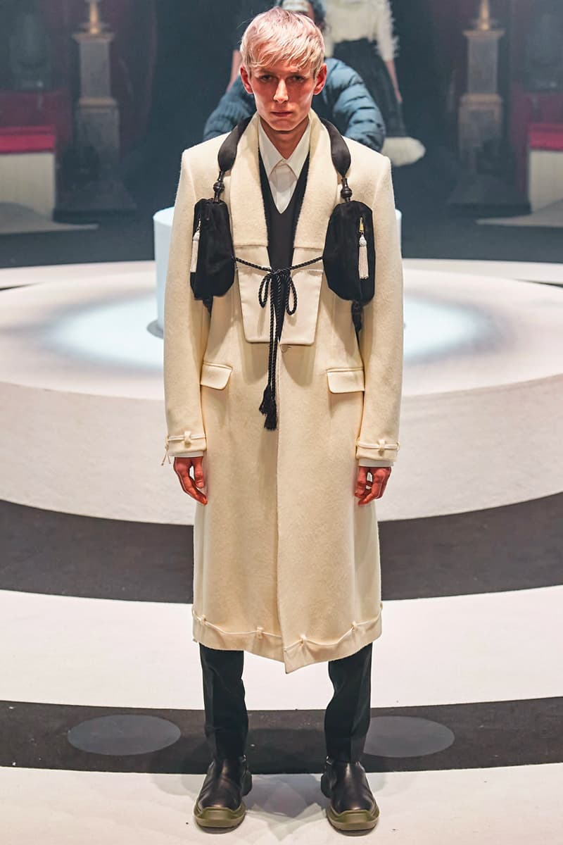 UNDERCOVER Fallen Man Fall Winter 2020 Runway Collection Paris Fashion Week throne of Blood Akira Kurosawa Jun Takahashi Info Release Date Look Image Full