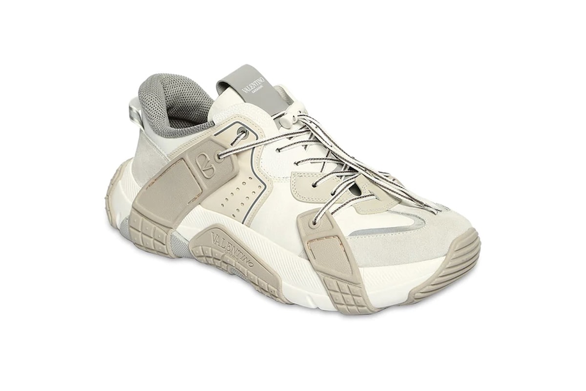 Valentino "Off-White" VLTN Wod Sneaker Release Info mesh suede luisaviaroma 71I-H0Z001 drop 