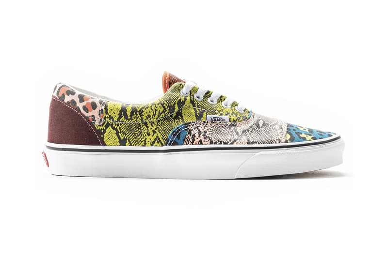 vans era epoch sport patchwork snakeskin leopard black white multi VN0A4BV401R VN0A4BU601R release date info photos price