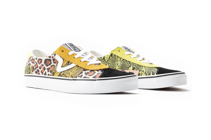 vans era epoch sport patchwork snakeskin leopard black white multi VN0A4BV401R VN0A4BU601R release date info photos price