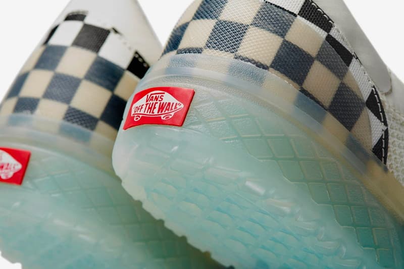 Vans Japan Mod Slip Ons icy RapidWeld UltraCush surfer tokyo UltimateWaffle outsole footwear shoes sneakers kicks runners trainers fall winter 2020 checkerboard ghosting translucent Release Info