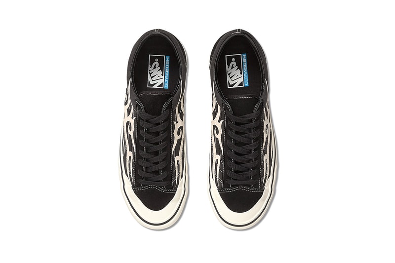 Vans Sk8-Hi 138 SF & Style 36 SF Tribal Pack Release Information Black Suede Cream Canvas Y2K Detailing Design Skateboarding Footwear Jazz Stripe Tattoo Motif HBX