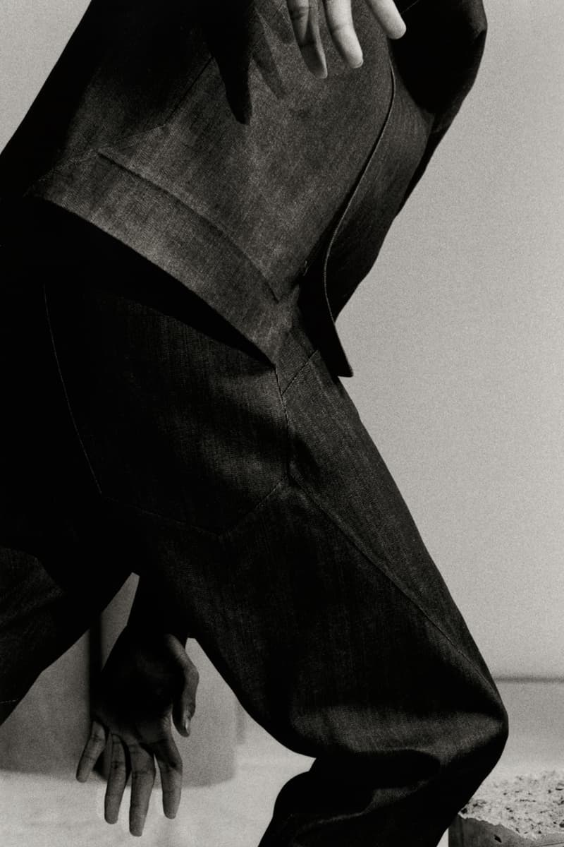 Veilance Cambre Denim Jacket, Pants SS20 Collection spring summer 2020 taka kasuga lead black color