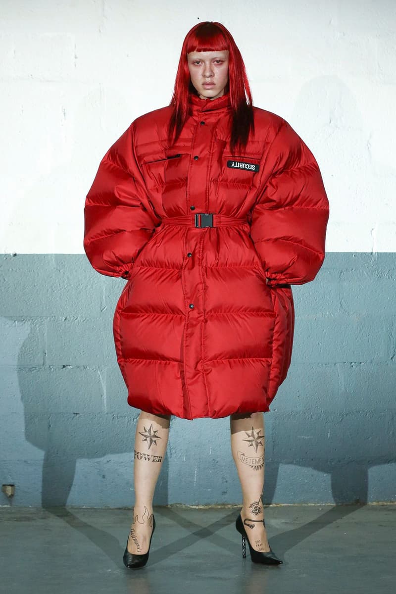 Vetements Fall/Winter 2020 Runway Collection paris fashion week pfw fw20