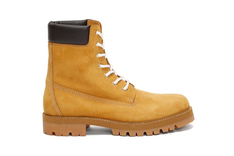 Vetements Drops $1,200 USD Suede Workboots
