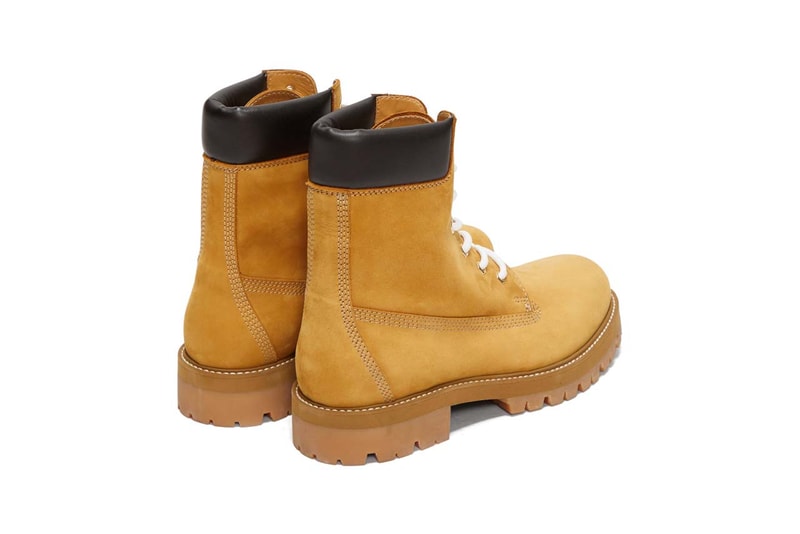 vetements lace up suede boots tan workwear inspiration release spring summer 2020 