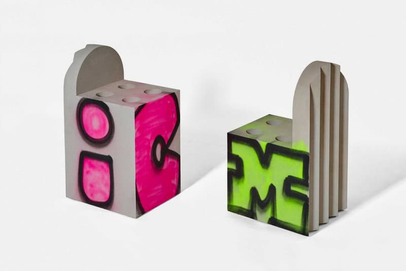 virgil abloh efflorescence galerie kreo furniture collection artworks exhibitions