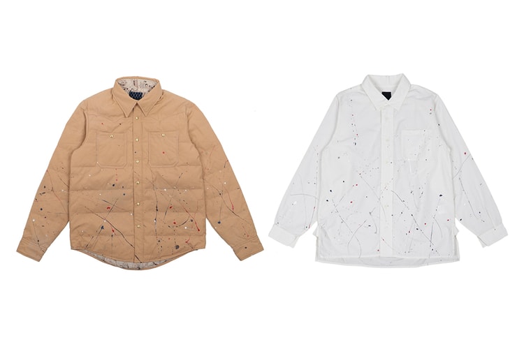 visvim Applies Vibrant Paint Splatters Over Light Colored Garments