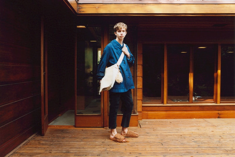visvim wmv Spring Summer 2020 collection Lookbook hiroki nakamura folkwear japanese americana military inspired mil spec vintage artisanal mud dye overalls denim indigo wool editorial