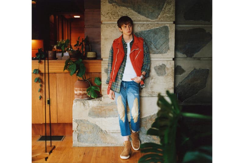 visvim wmv Spring Summer 2020 collection Lookbook hiroki nakamura folkwear japanese americana military inspired mil spec vintage artisanal mud dye overalls denim indigo wool editorial