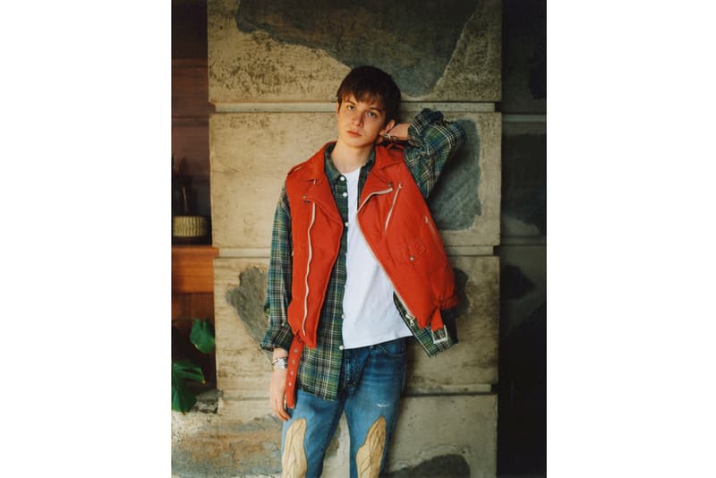 visvim wmv Spring Summer 2020 collection Lookbook hiroki nakamura folkwear japanese americana military inspired mil spec vintage artisanal mud dye overalls denim indigo wool editorial