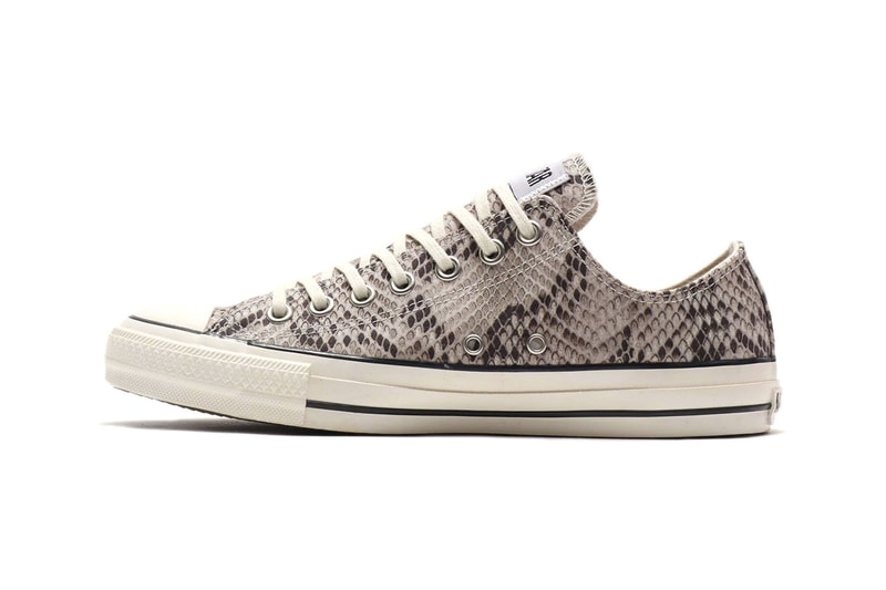 WACKO MARIA x Converse All Star U.S. Originator Ox "Python" Release Information Drop Date Atmos Tokyo Cop Online Closer Look Collaborative Footwear Classic American Sneaker All Star 