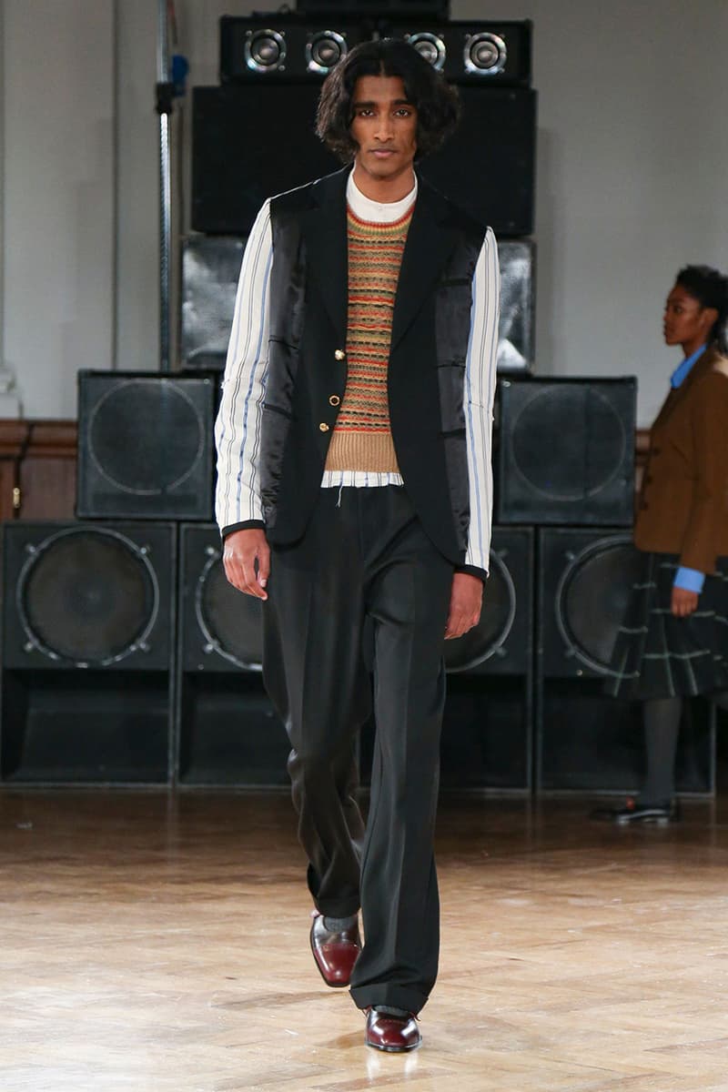 Wales Bonner Fall/Winter 2020 Runway Show London Fashion Week: Men's Collection adidas Originals Collaboration Footwear Closer Look Shots Report Tailoring