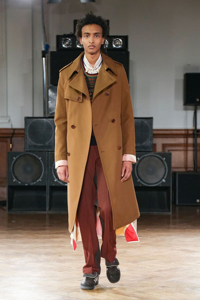 Wales Bonner Fall/Winter 2020 Runway Show London Fashion Week: Men's Collection adidas Originals Collaboration Footwear Closer Look Shots Report Tailoring