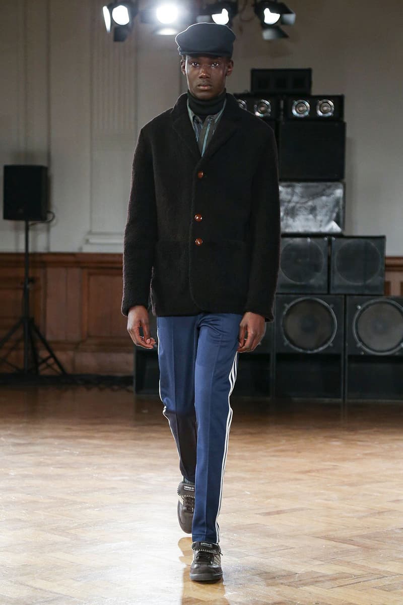 Wales Bonner Fall/Winter 2020 Runway Show London Fashion Week: Men's Collection adidas Originals Collaboration Footwear Closer Look Shots Report Tailoring