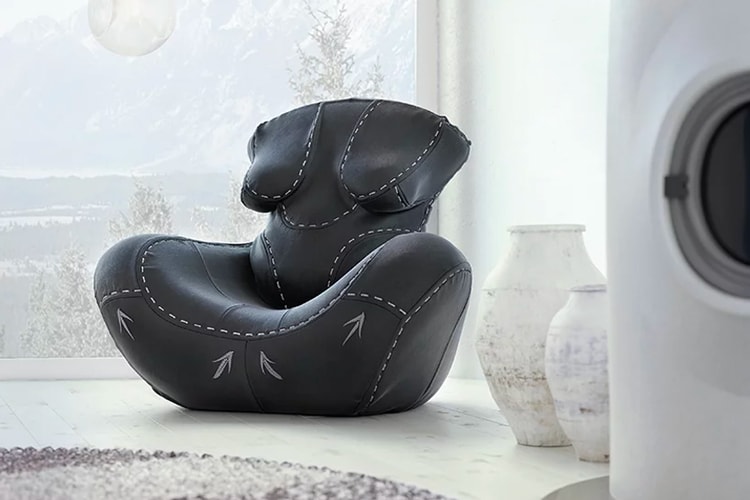 The "Nagababa" Armchair Reflects on Society's Unrealistic Beauty Standards for Women