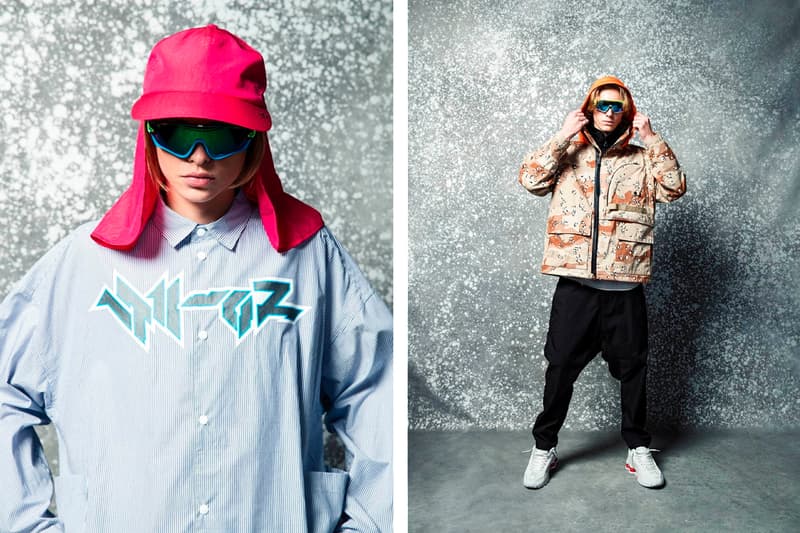 whiz limited rave spring summer 2020 ss20 collection lookbook 80s motifs