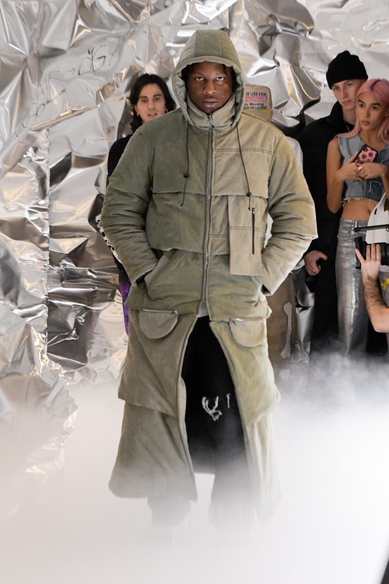 WHO DECIDES WAR Fall/Winter 2020 Runway Collection Paris Fashion Week Jackets Hoodies Coats Pants Religion "Notes on Sacrifice" Leather