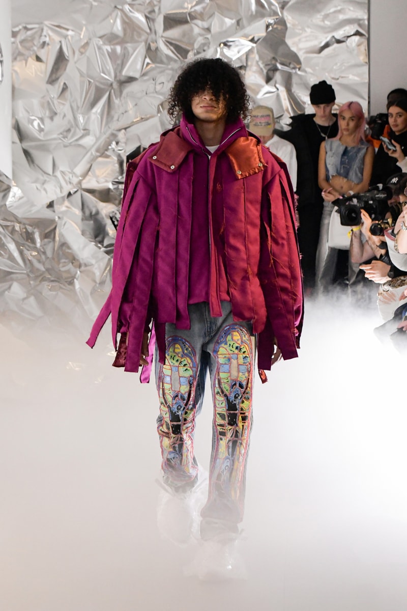 WHO DECIDES WAR Fall/Winter 2020 Runway Collection Paris Fashion Week Jackets Hoodies Coats Pants Religion "Notes on Sacrifice" Leather 