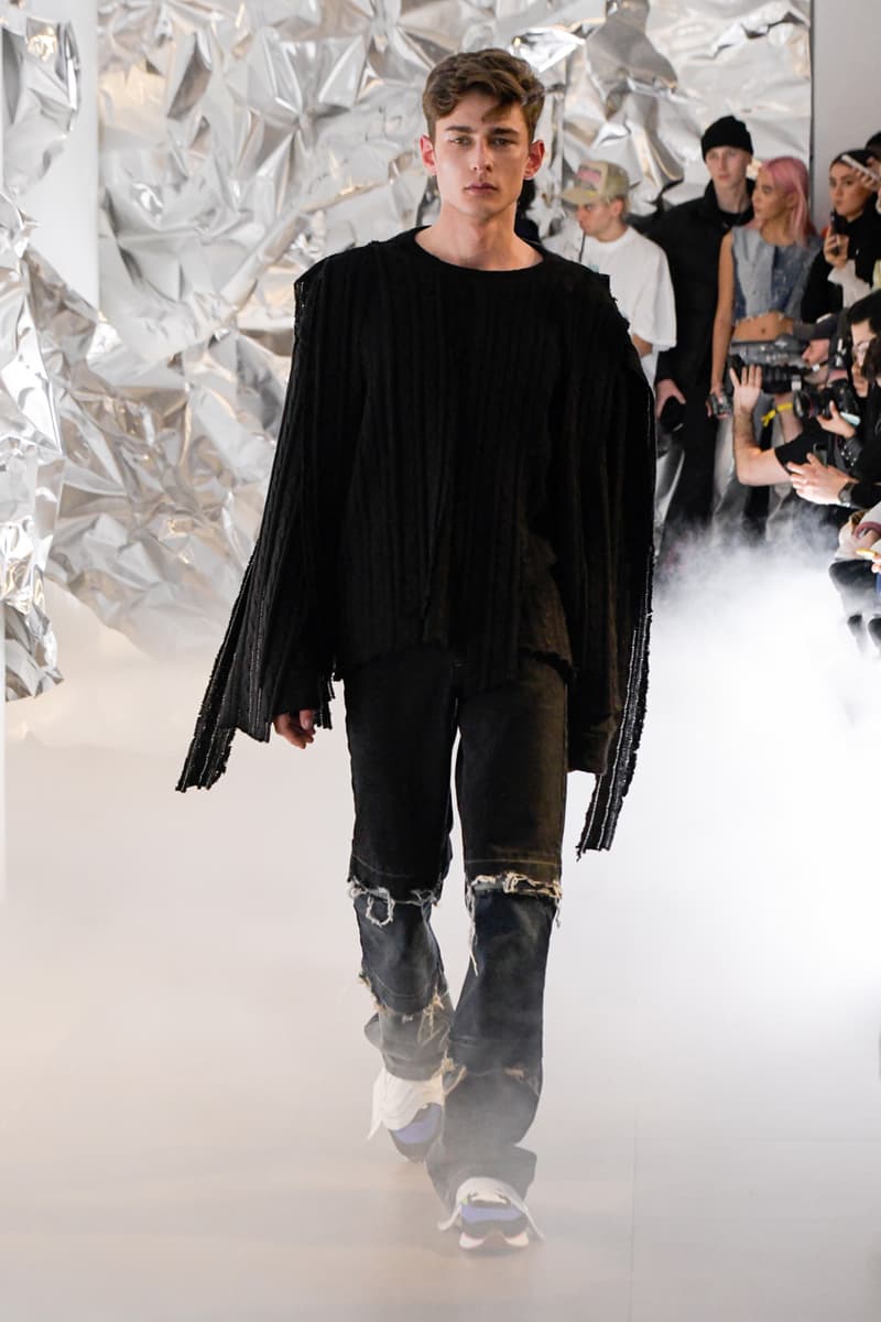 WHO DECIDES WAR Fall/Winter 2020 Runway Collection Paris Fashion Week Jackets Hoodies Coats Pants Religion "Notes on Sacrifice" Leather