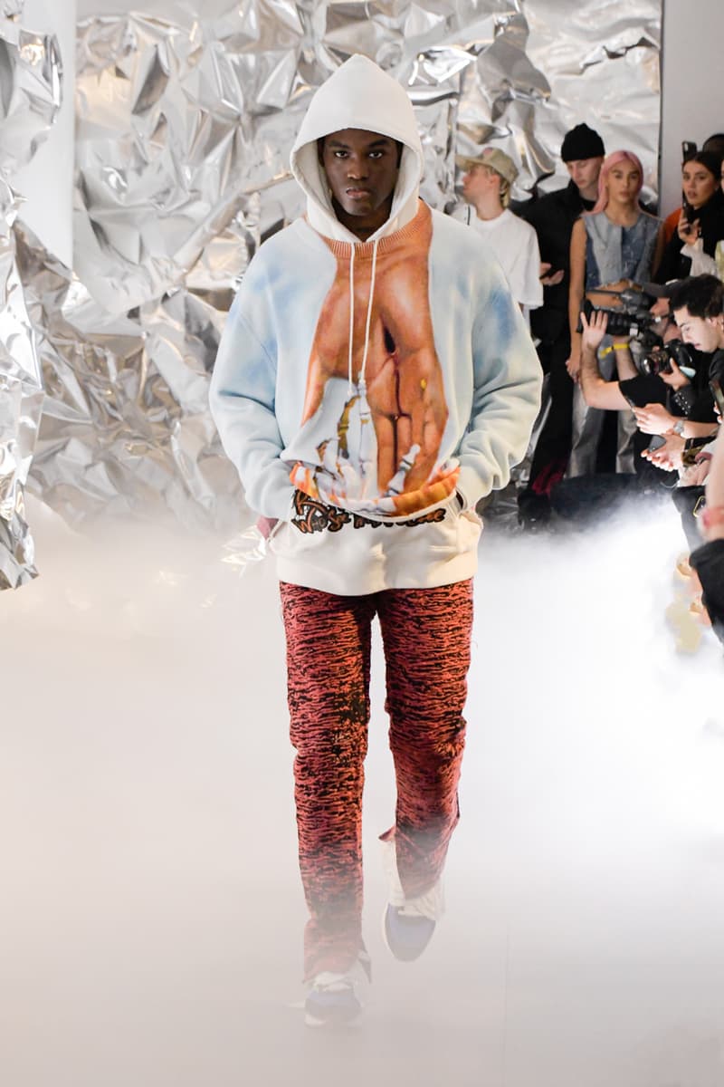 WHO DECIDES WAR Fall/Winter 2020 Runway Collection Paris Fashion Week Jackets Hoodies Coats Pants Religion "Notes on Sacrifice" Leather