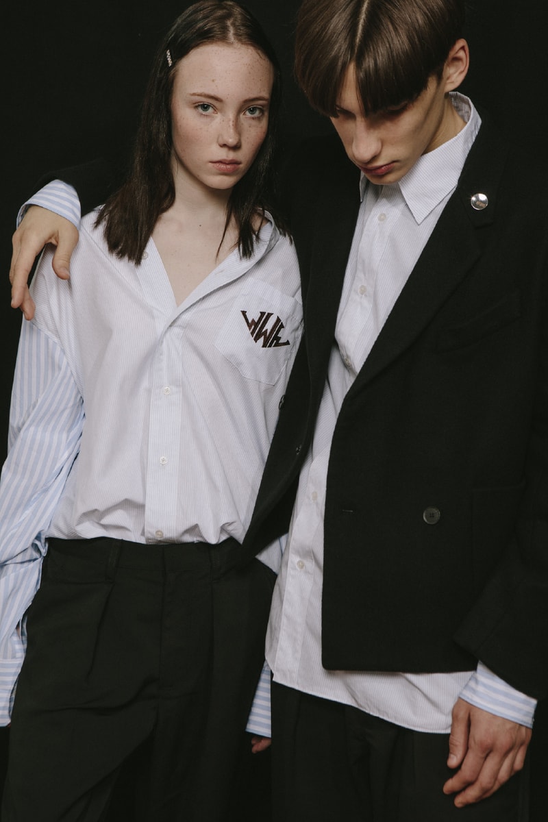 Wonders FW20 Collection Lookbook Davidson Manaloto Cameron Dunn Canada Jackets Plaid school uniforms 