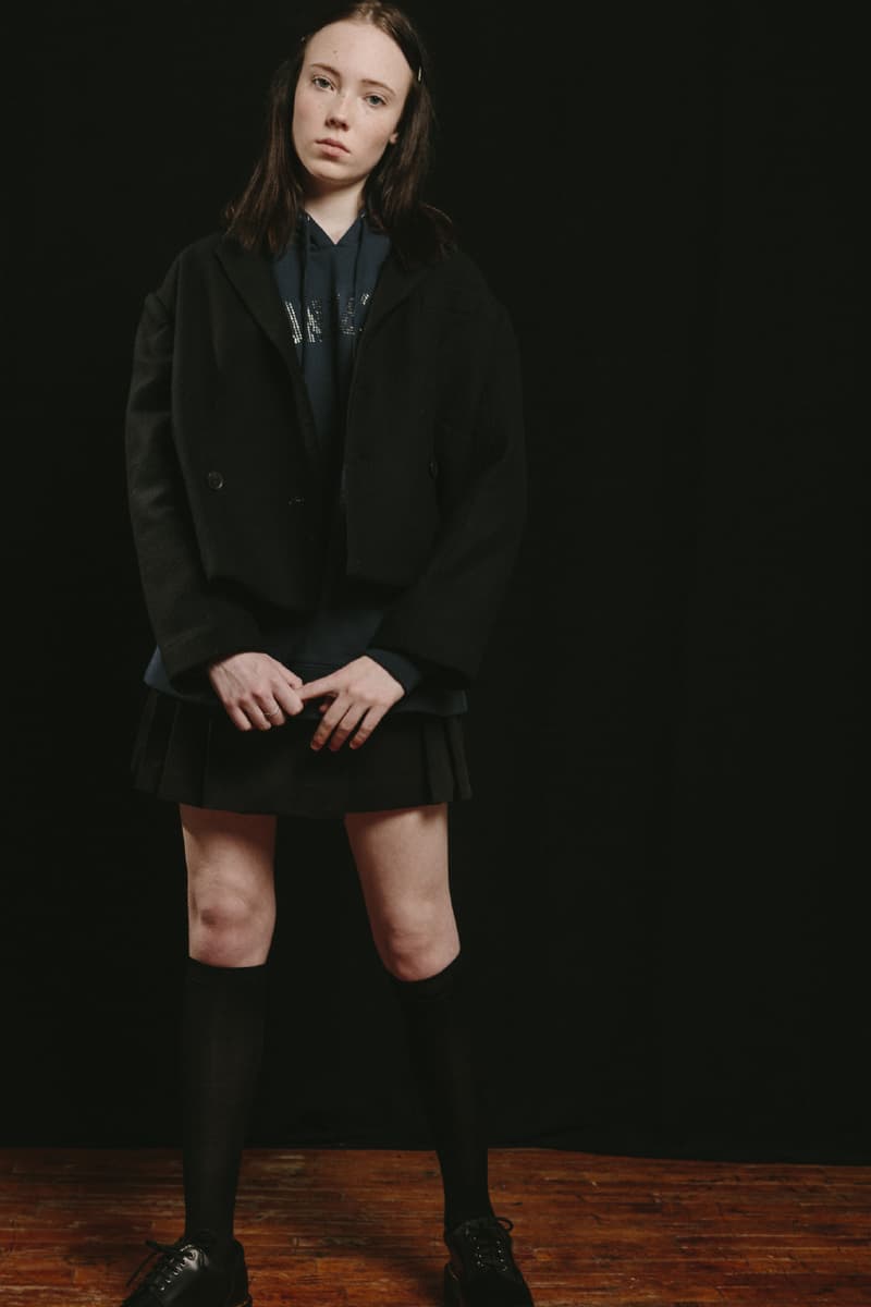 Wonders FW20 Collection Lookbook Davidson Manaloto Cameron Dunn Canada Jackets Plaid school uniforms