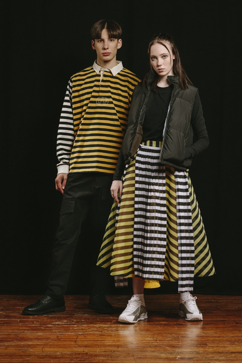 Wonders FW20 Collection Lookbook Davidson Manaloto Cameron Dunn Canada Jackets Plaid school uniforms 