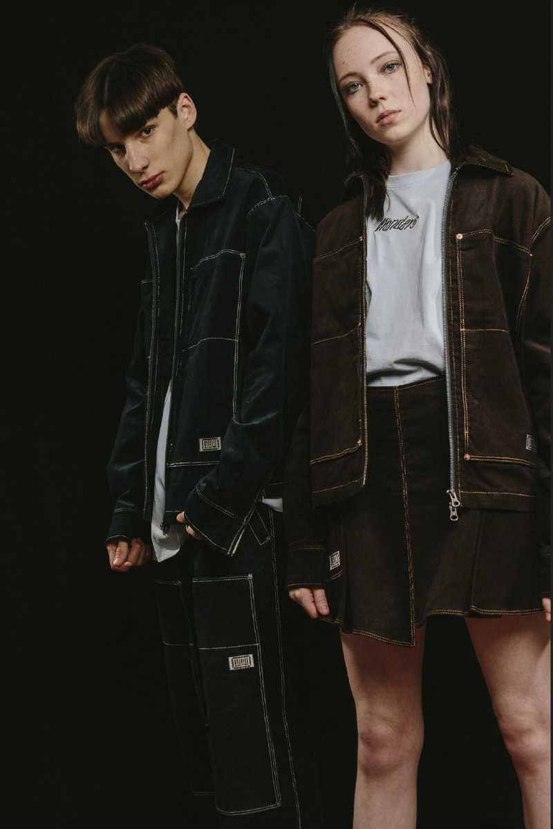 Wonders FW20 Collection Lookbook Davidson Manaloto Cameron Dunn Canada Jackets Plaid school uniforms 