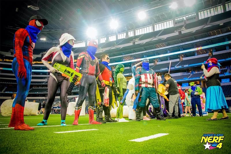 Worlds Largest NERF Battle AT&T Stadium Dallas