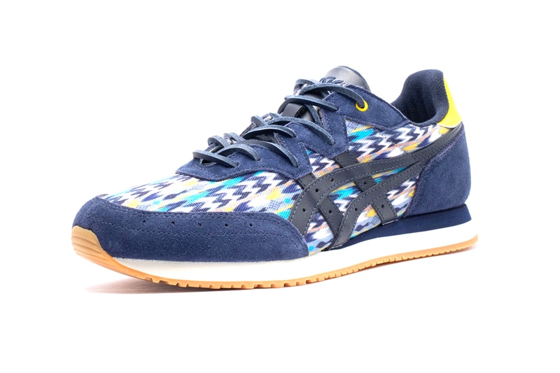 YMC x ASICS SportStyle Tarther OG "Blue/Multi" "Caramel" Release Information Drop Date First Look Closer Sneaker Footwear Collaboration UK Brand Japanese Suede Leather Textile Aztec 