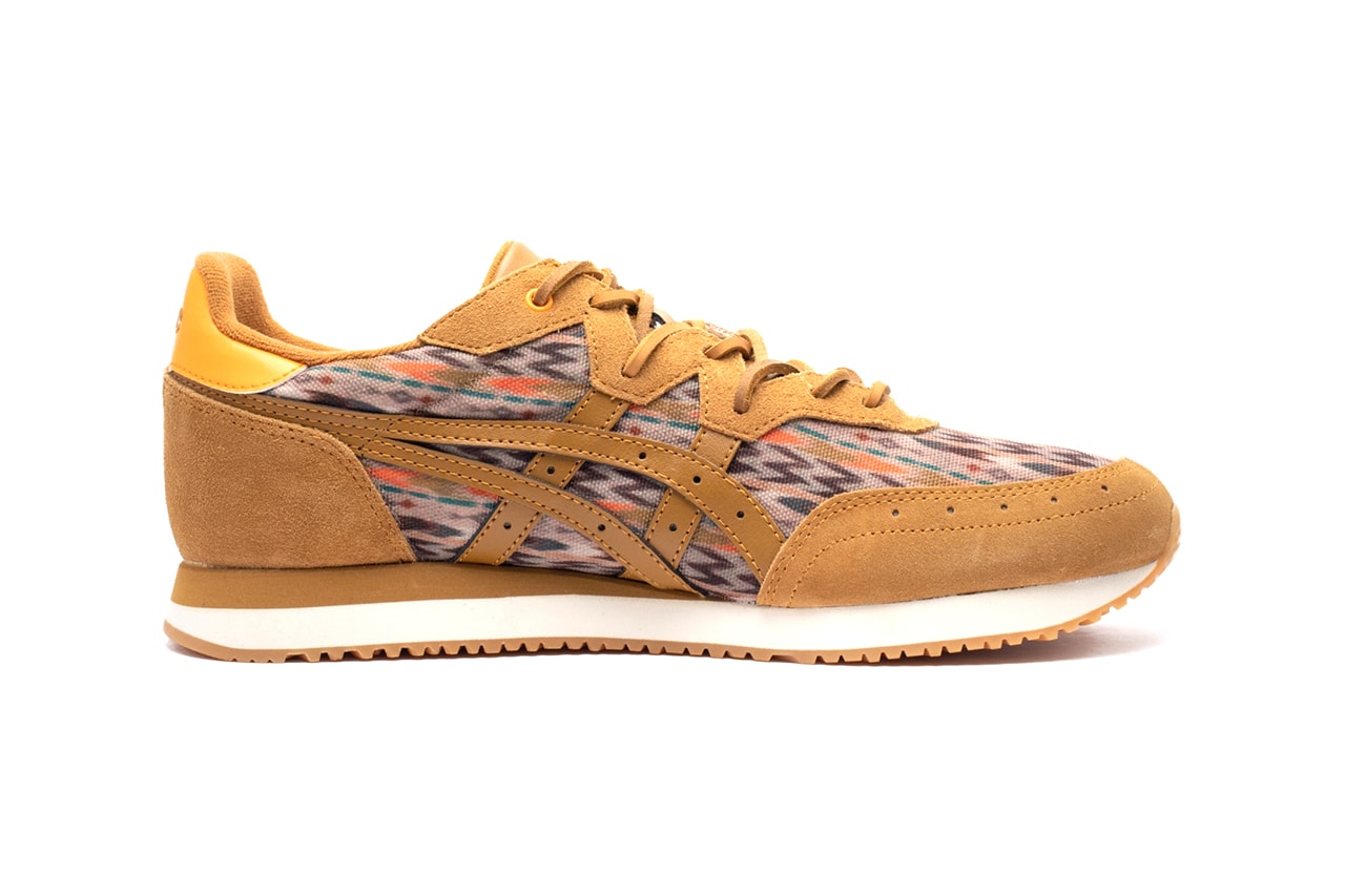 YMC x ASICS SportStyle Tarther OG "Blue/Multi" "Caramel" Release Information Drop Date First Look Closer Sneaker Footwear Collaboration UK Brand Japanese Suede Leather Textile Aztec 