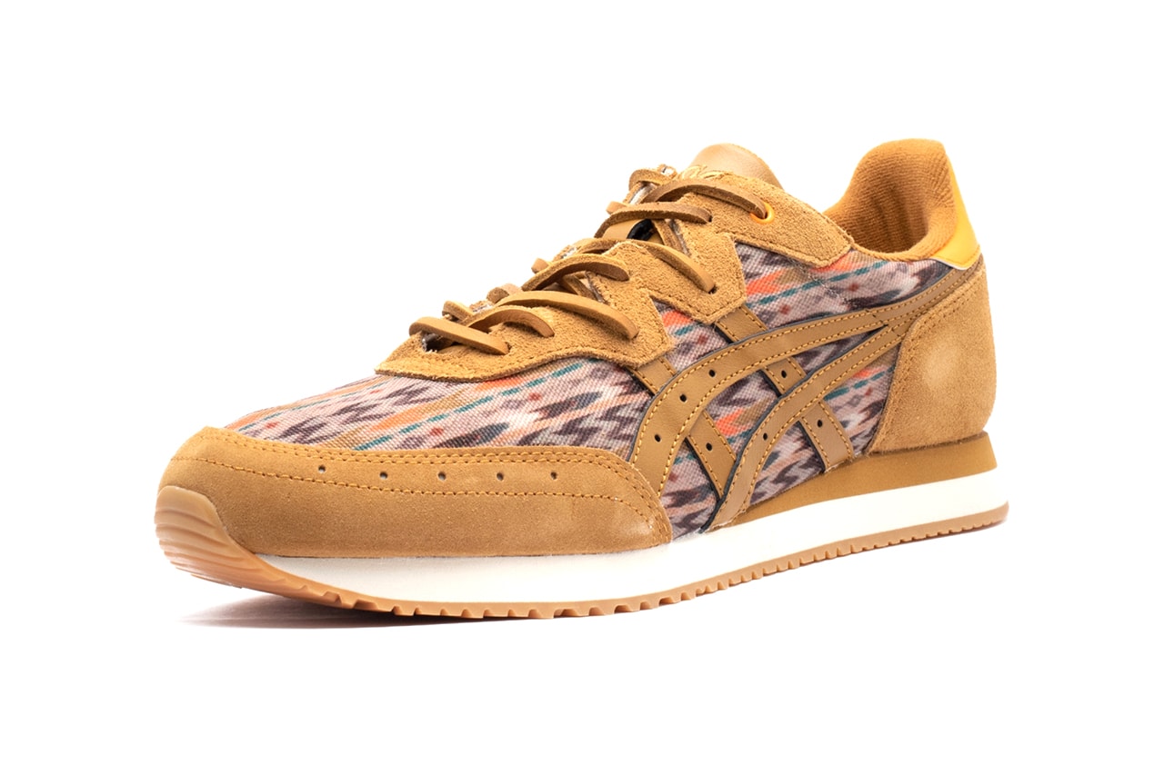 YMC x ASICS SportStyle Tarther OG "Blue/Multi" "Caramel" Release Information Drop Date First Look Closer Sneaker Footwear Collaboration UK Brand Japanese Suede Leather Textile Aztec 
