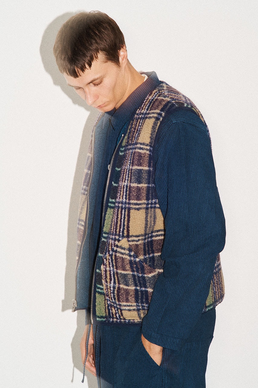 YMC Spring/Summer 2020 Lookbook Collection Menswear Looks London Brand Label Original Rugby Shirt Baseball Mac Camouflage Shirts Overcoats Outerwear Trousers Tops T-Shirts Cop Now Buy Online