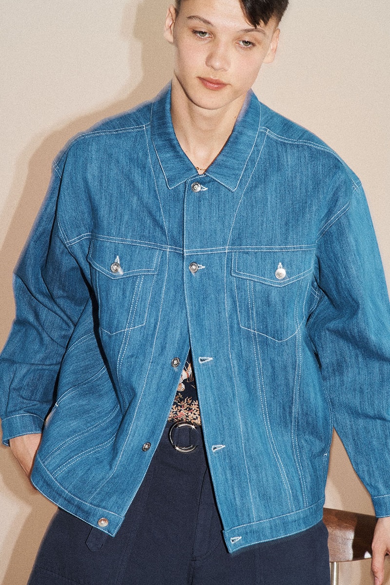 YMC Spring/Summer 2020 Lookbook Collection Menswear Looks London Brand Label Original Rugby Shirt Baseball Mac Camouflage Shirts Overcoats Outerwear Trousers Tops T-Shirts Cop Now Buy Online