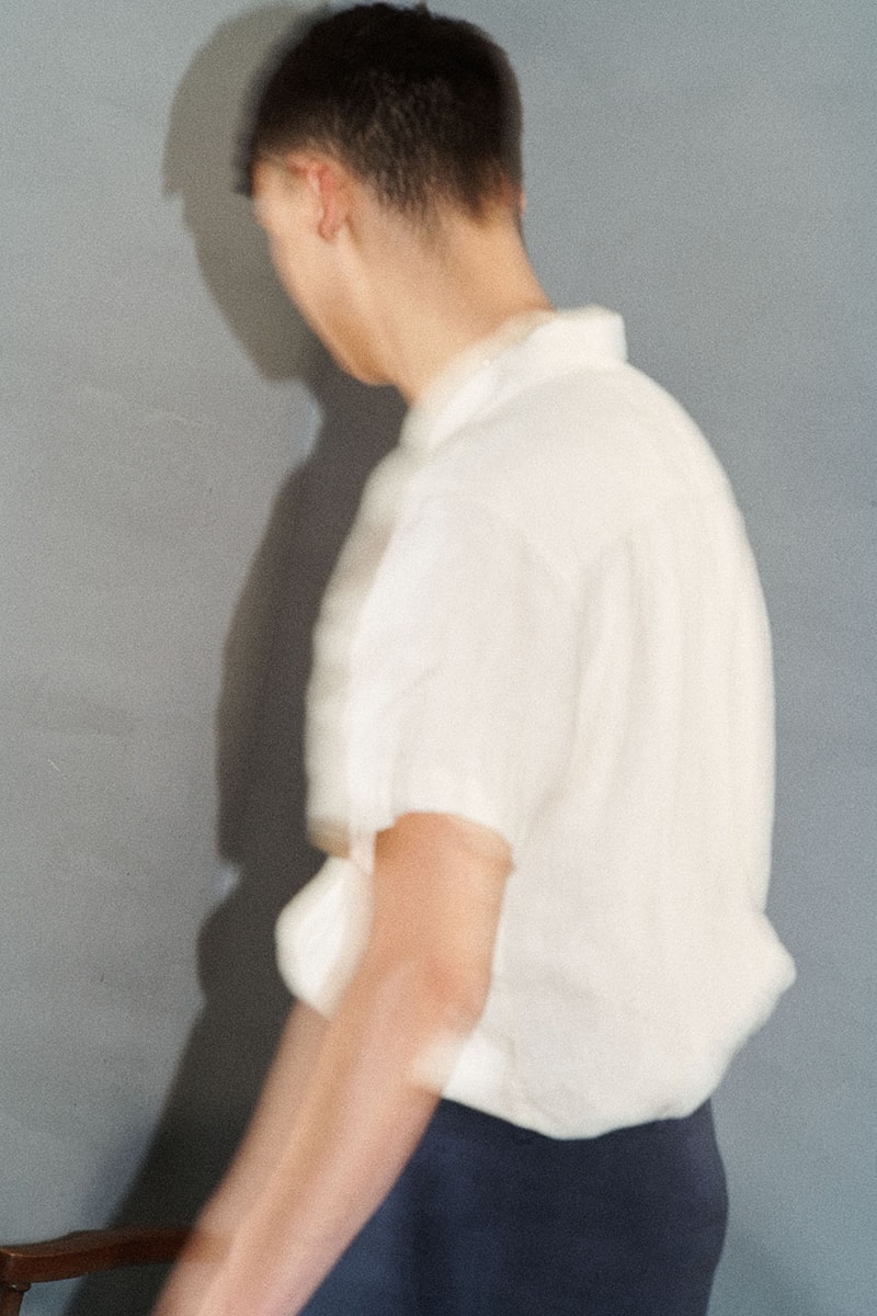 YMC Spring/Summer 2020 Lookbook Collection Menswear Looks London Brand Label Original Rugby Shirt Baseball Mac Camouflage Shirts Overcoats Outerwear Trousers Tops T-Shirts Cop Now Buy Online