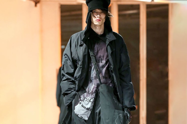 Yohji Yamamoto FW20 Revives Ragamuffin Styling