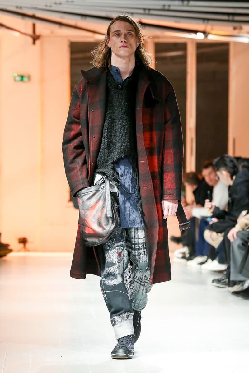 Yohji Yamamoto Fall/Winter 2020 Men's Runway collection paris fashion week pfw fw20 pour homme